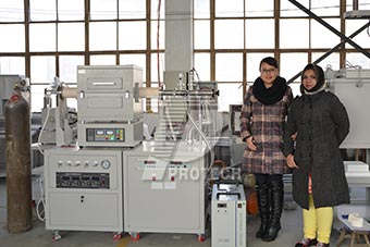 1700℃ Alumina Tube CVD System for Advanced Powder Material Synthesis
